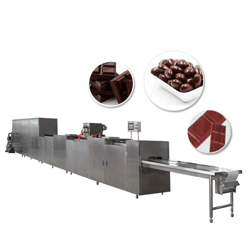 factory price Automatic Chocolate Bar Making Machine chocolate Temper Production Line