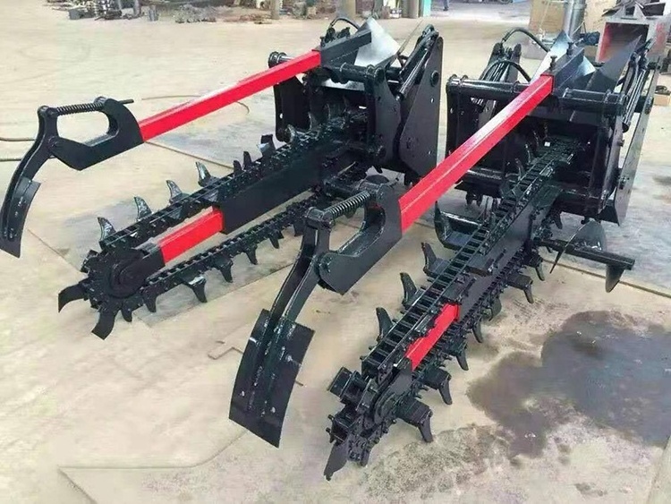 trenching machine chain trencher