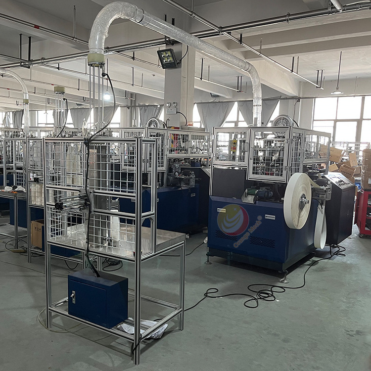 Full Automatic Forming Paper Plate Coffee Tea Paper Cup Making Machine