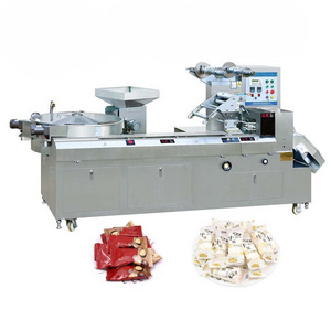 High speed chocolate bar wrapping machine small milk toffee gummy candy packing machine