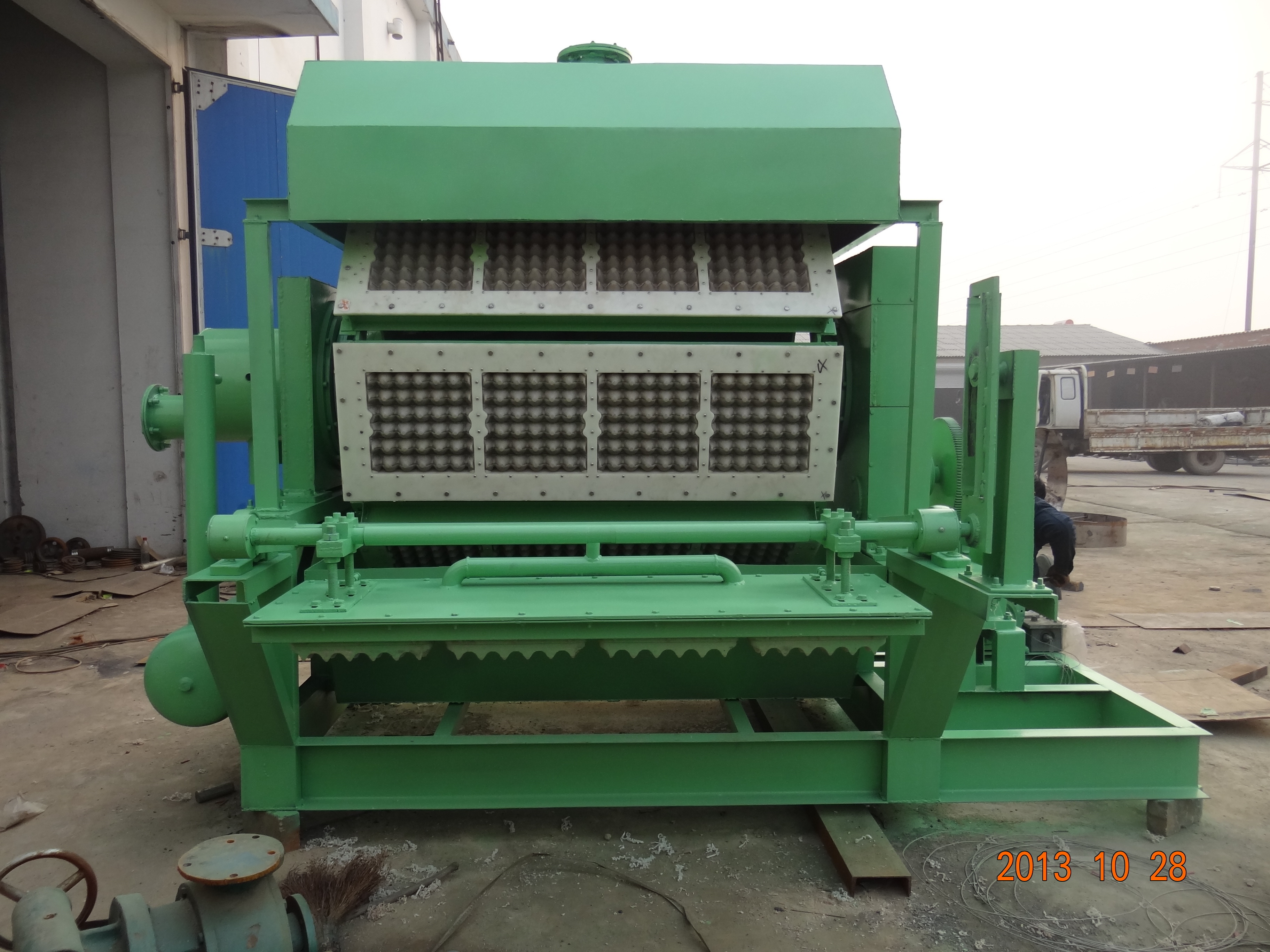 factory sale waste paper recycle used egg tray machine/automatic paper pulp egg tray production line