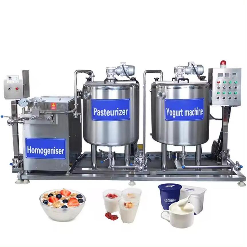 Stainless Steel100l150l 300l 500l Mini Small Honey Juice Milk Pasteurizer Machine Price Yogurt Processing Production Line