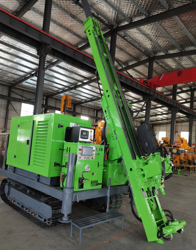 Depth Geotechnical SPT Soil Test Mine Core Drilling Rig Factory Sales 1000m Yellow Hydraulic Geotechnical Drilling Machine