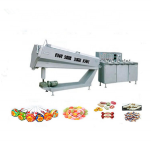 Automatic Flat Lollipop Lollies Candy Production Line small hard candy making machine