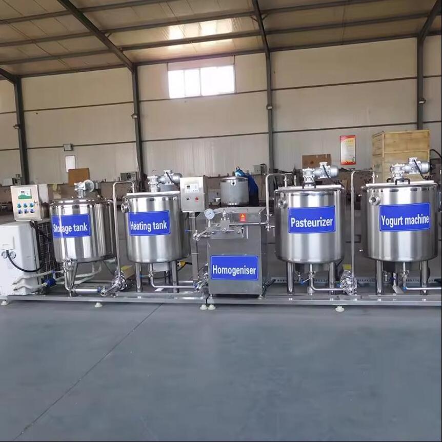 Stainless Steel100l150l 300l 500l Mini Small Honey Juice Milk Pasteurizer Machine Price Yogurt Processing Production Line