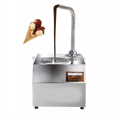 Small automatic chocolate machinery small chocolate tempering machine portable hot chocolate dispenser