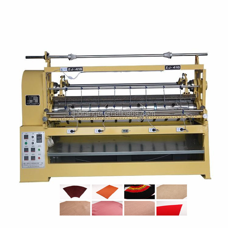 Textile ribbon scarf pleating machine fabric pleater crimping machine  217