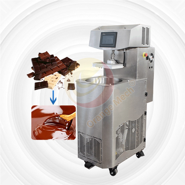 Easy to Operate Commercial Large 10kg Melt Spread Chocolate Making Machine Continuous Temper Machine