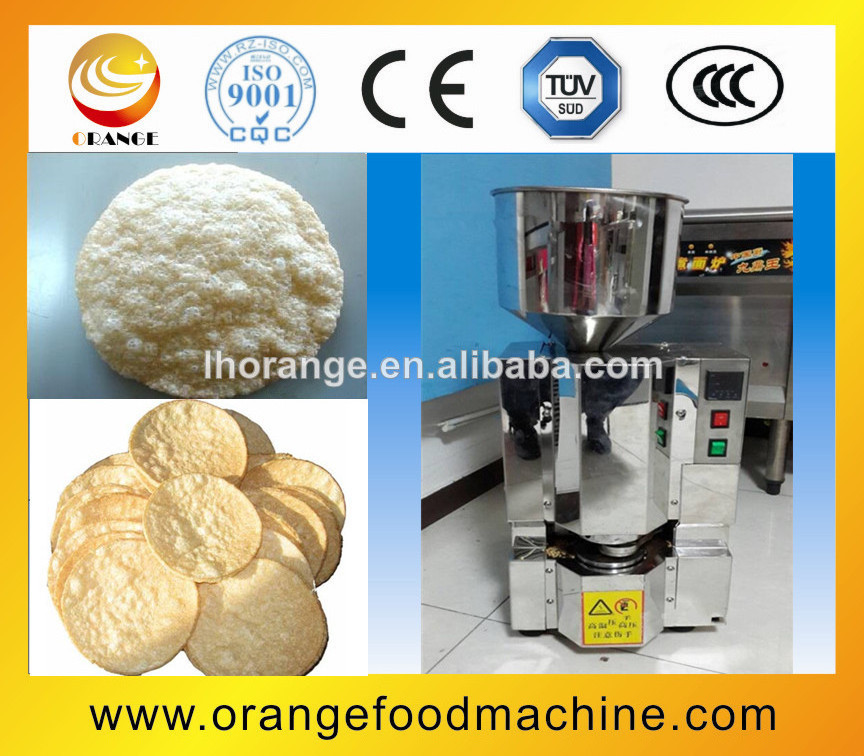 High efficiency Automatic rice cake machine /Rice cake cracker machine with the factory price