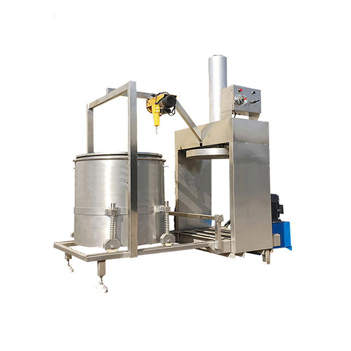 10 year experience Vertical Hydraulic Mustard pickles grape pineapple juice press dewatering machine