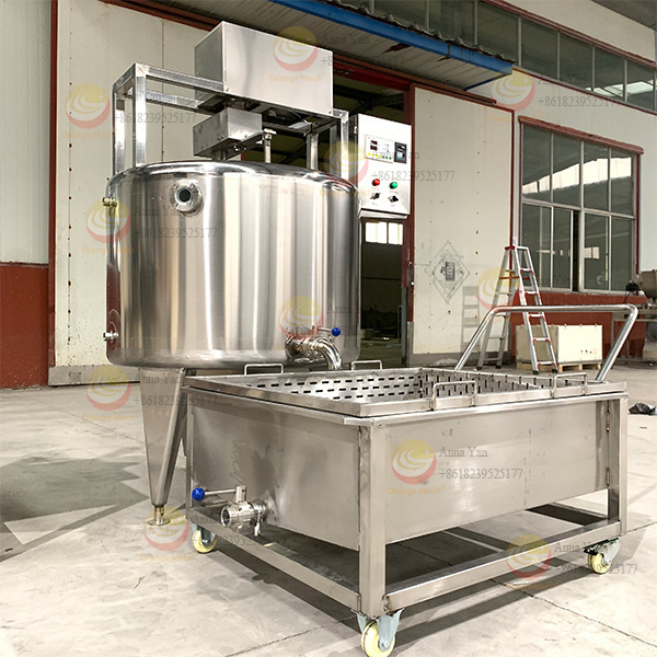 Electric Cheese Vat Machine For Process Heating Milk Cheese Making