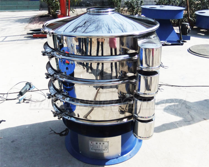 High Efficiency Sieve Shaker Manufacturer/Flour Vibrating Filter Machine