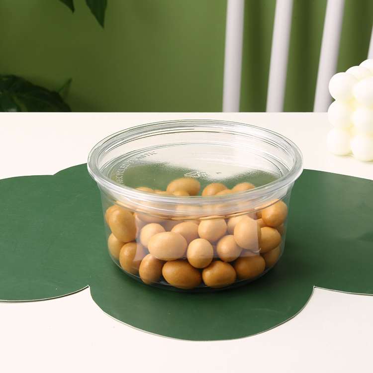 Wholesale PET Plastic Various Types  Fruit Salad Box Take Away Salad Container