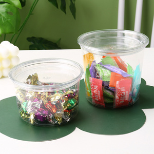 Wholesale PET Plastic Various Types  Fruit Salad Box Take Away Salad Container