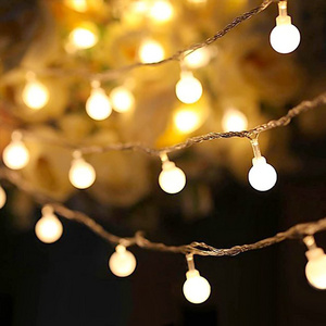 Waterproof Christmas Decoration Lights luces de Navidad Battery Powered 3m 6m 10m Fairy Garland Led Ball String Lights