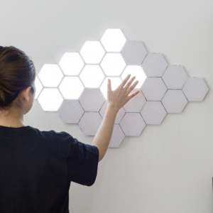 Touch Sensor Magnetic Led Hexagonal Light Honeycomb Wall Touch Light Led Quantum Lamp Night Lights For Home