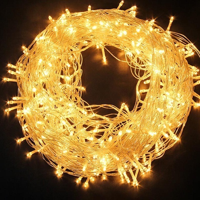 10M/20M/30M/40M/50M LED Fairy Lights String Garland Christmas Ramadan Outdoor Waterproof Holiday Led Decoration Light String