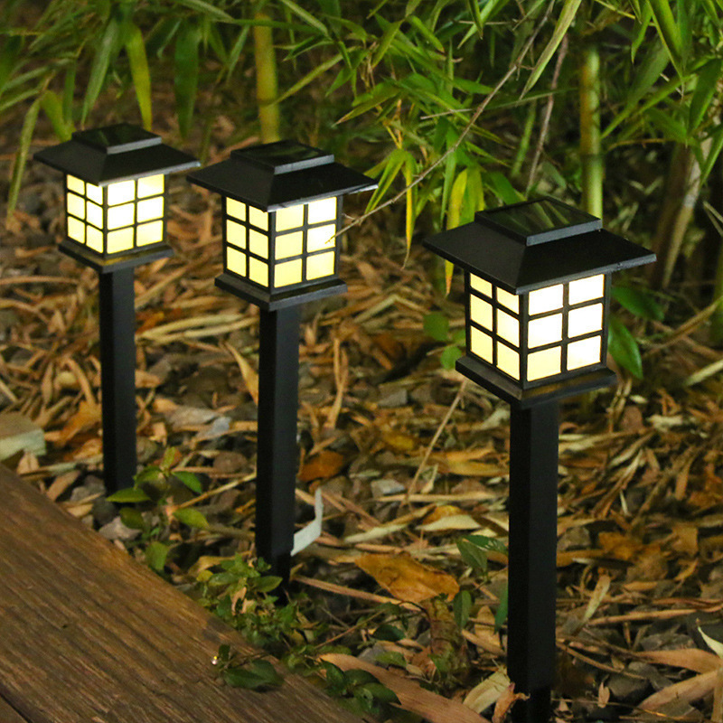 Solar Outdoor Light Led Palace Style Garden Pathway Christmas Party Decor Waterproof Lawn Street Landscape Solar Lantern