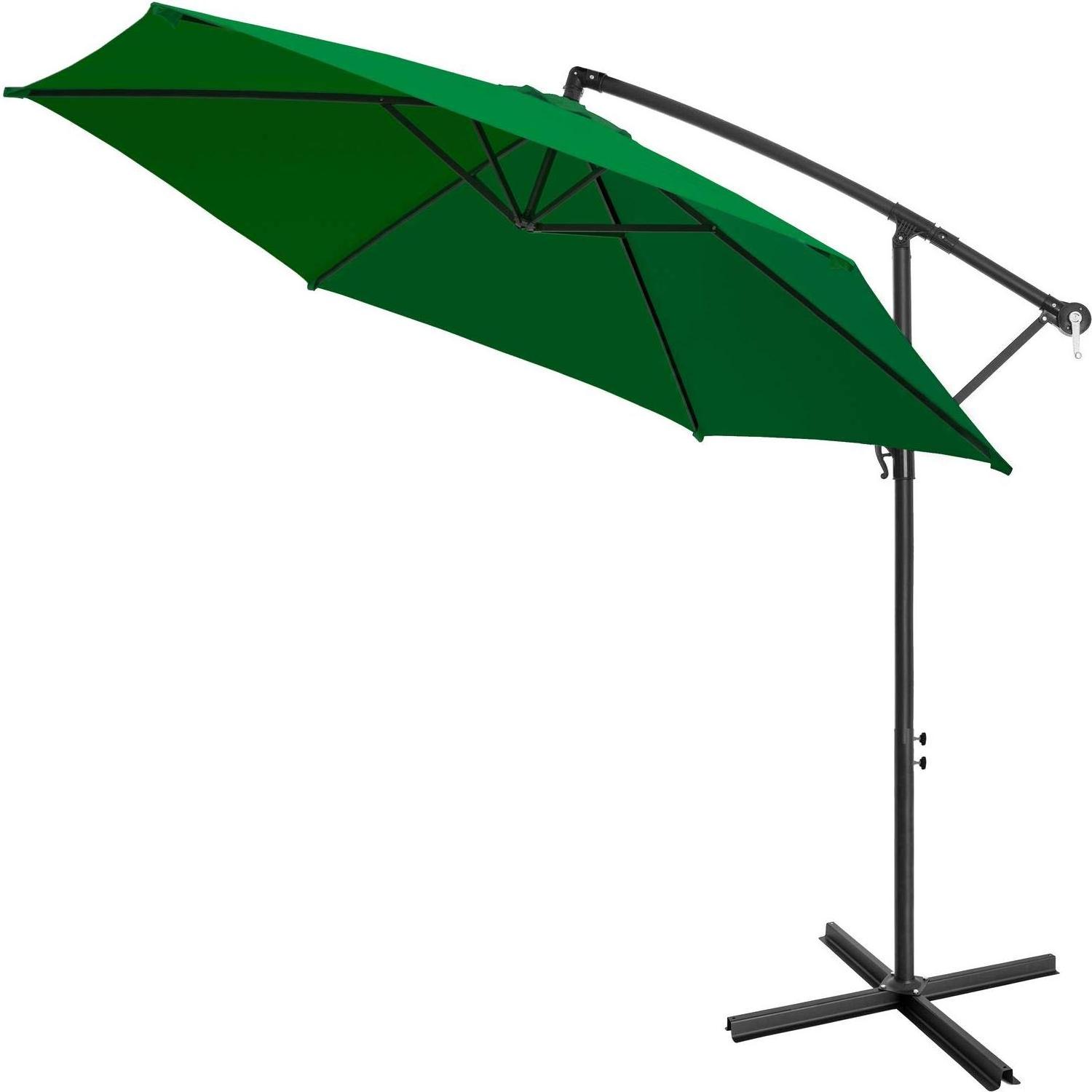 Patio Offset Umbrella Cover Outdoor Hanging Cantilever Parasol Cover 9 to 11 Feet Waterproof