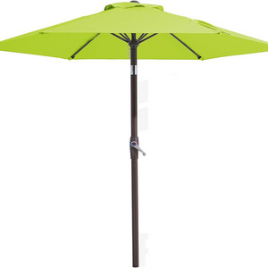 Push Button Tilt/Crank Outdoor Umbrella for Garden, Deck, Backyard, Pool and Beach