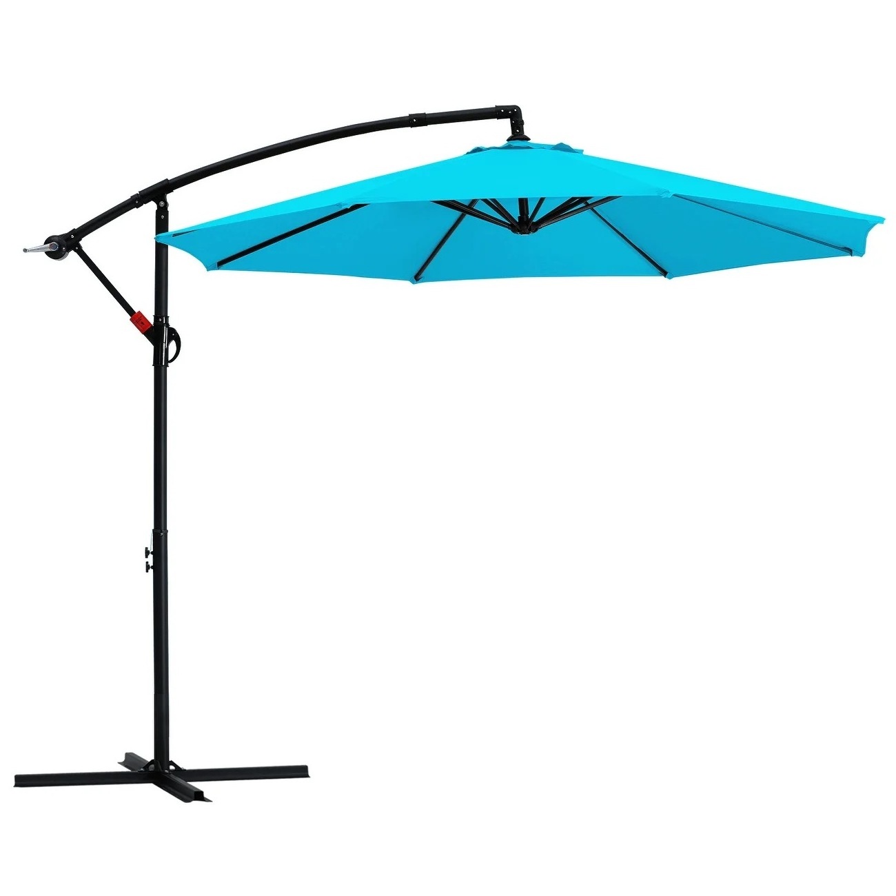 Practical compatible Hospital Dining metal umbrella radius 150cm patch umbrellas with base