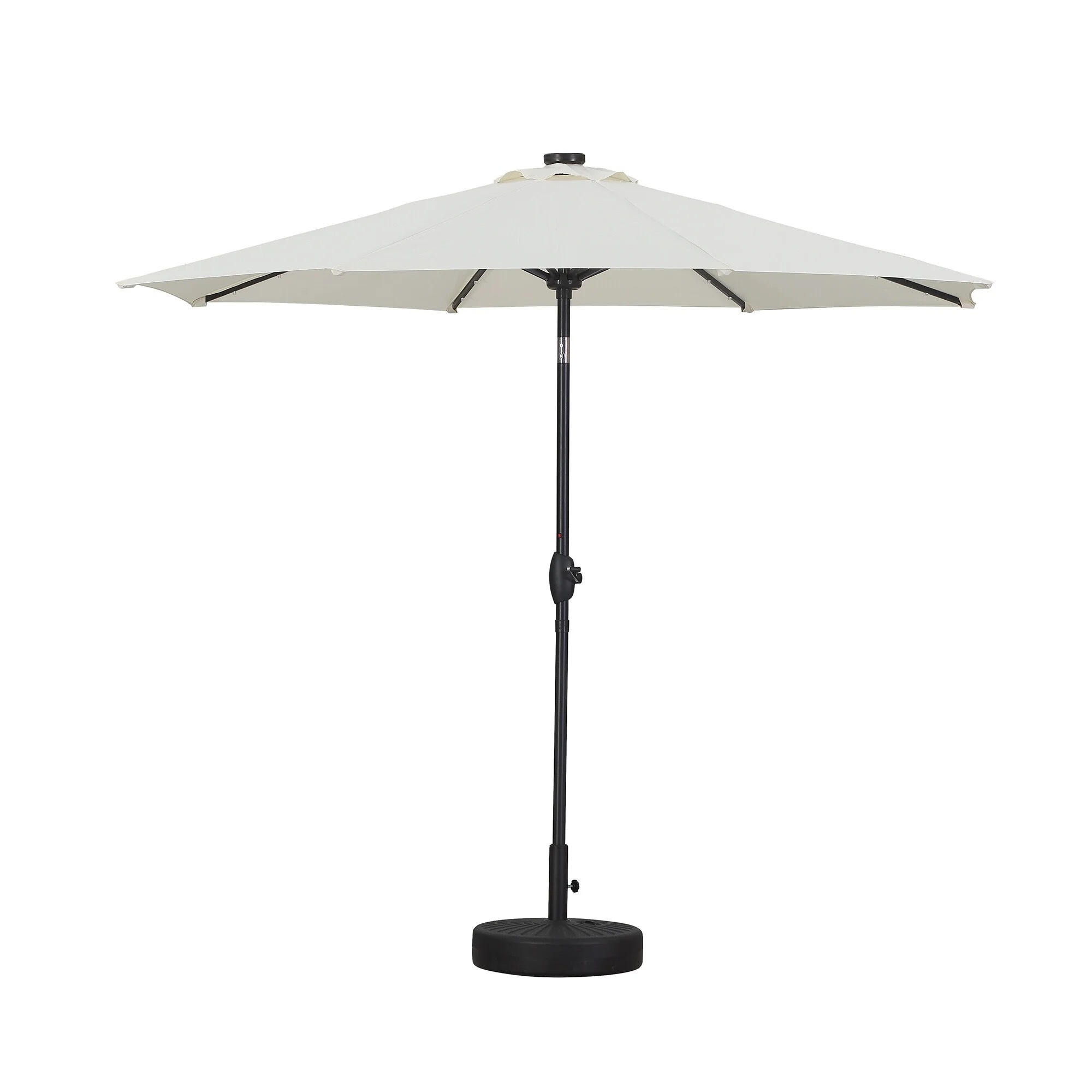 10ft Patio Umbrella Outdoor Table Umbrella With Sturdy White Color Garden Umbrella