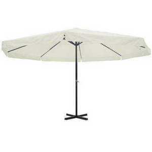 Modern Outdoor Parasol Large White Windproof Umbrella Supermarket 5x5m Large Rain Umbrella