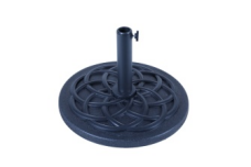 Wholesale High Quality PE cemented 12.5kgs segment outdoor door Umbrella Base for patio parasol