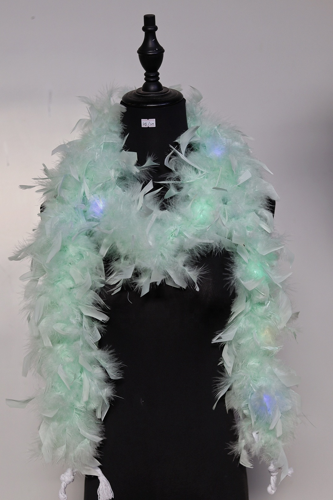 1-10ply Ostrich Feather Boa Trimming Fluffy Boa For Party Festival Dyed Ostrich