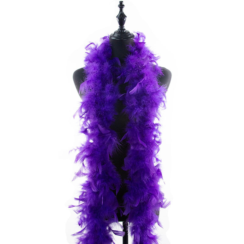 1-10ply Ostrich Feather Boa Trimming Fluffy Boa For Party Festival Dyed Ostrich