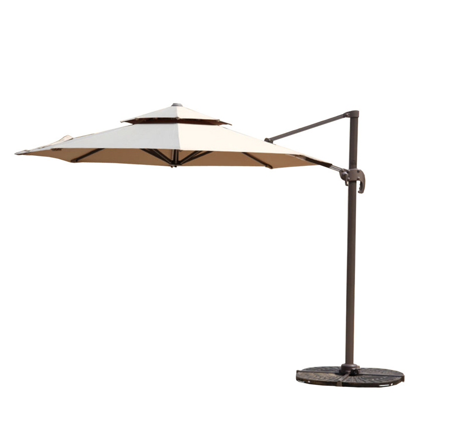 Good Quality Adversting Patio Outdoor Furniture Side Umbrella Modern Pool Beach Tilting Patio Umbrella