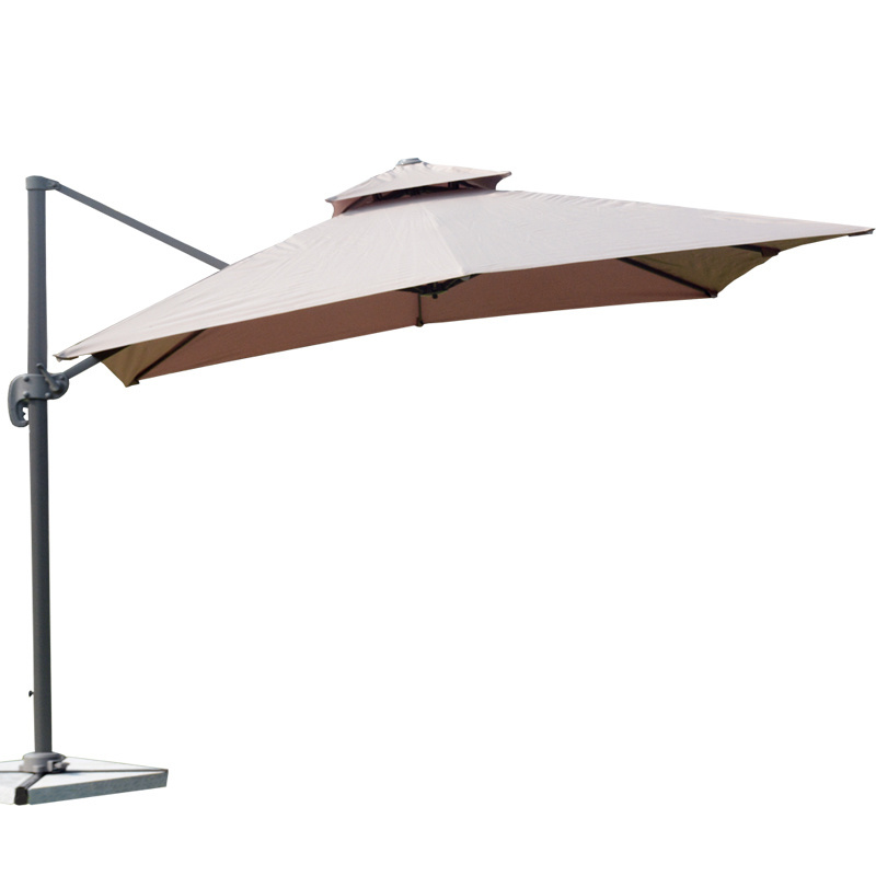 Good Quality Adversting Patio Outdoor Furniture Side Umbrella Modern Pool Beach Tilting Patio Umbrella