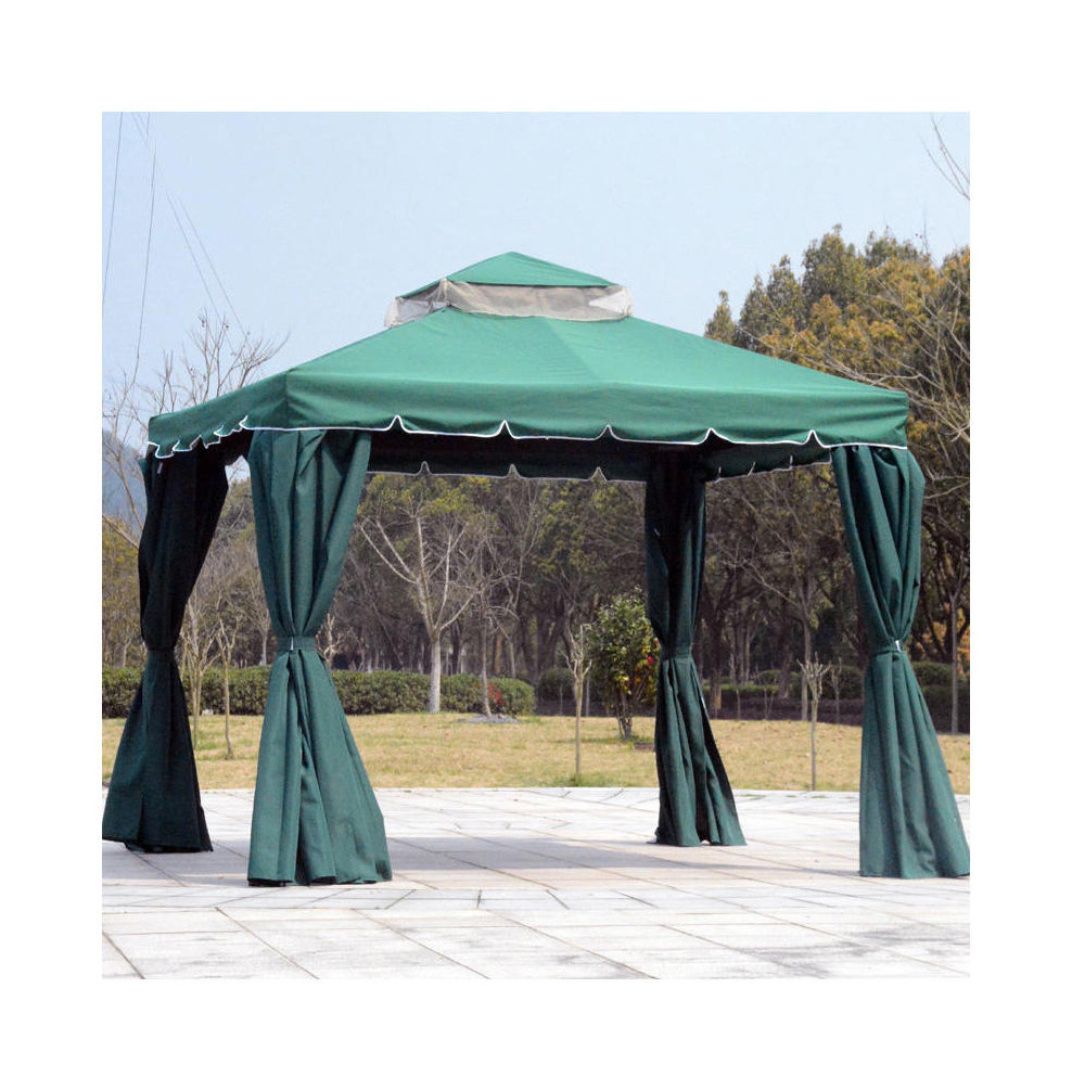 Large Waterproof Pavilion Outdoor Tents Four Corners Gazebo And Mosquito Netting For Sale