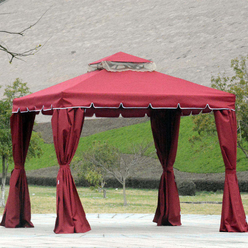 Large Waterproof Pavilion Outdoor Tents Four Corners Gazebo And Mosquito Netting For Sale