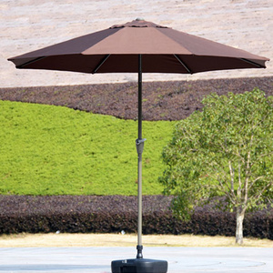 High Quality Custom Aluminum Garden Large Outdoor Parasol Table Market Umbrella Patio Umbrella