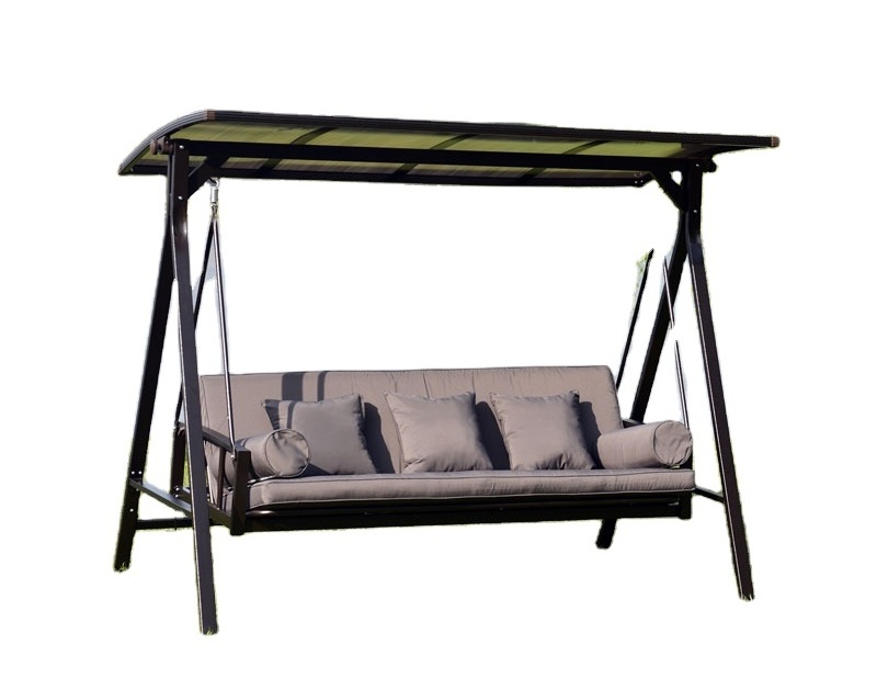 Wholesale modern design outdoor garden gazebo canopy swing bed for adults