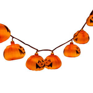 New Halloween LED Light String Bat Pumpkin Combination Pendant Led