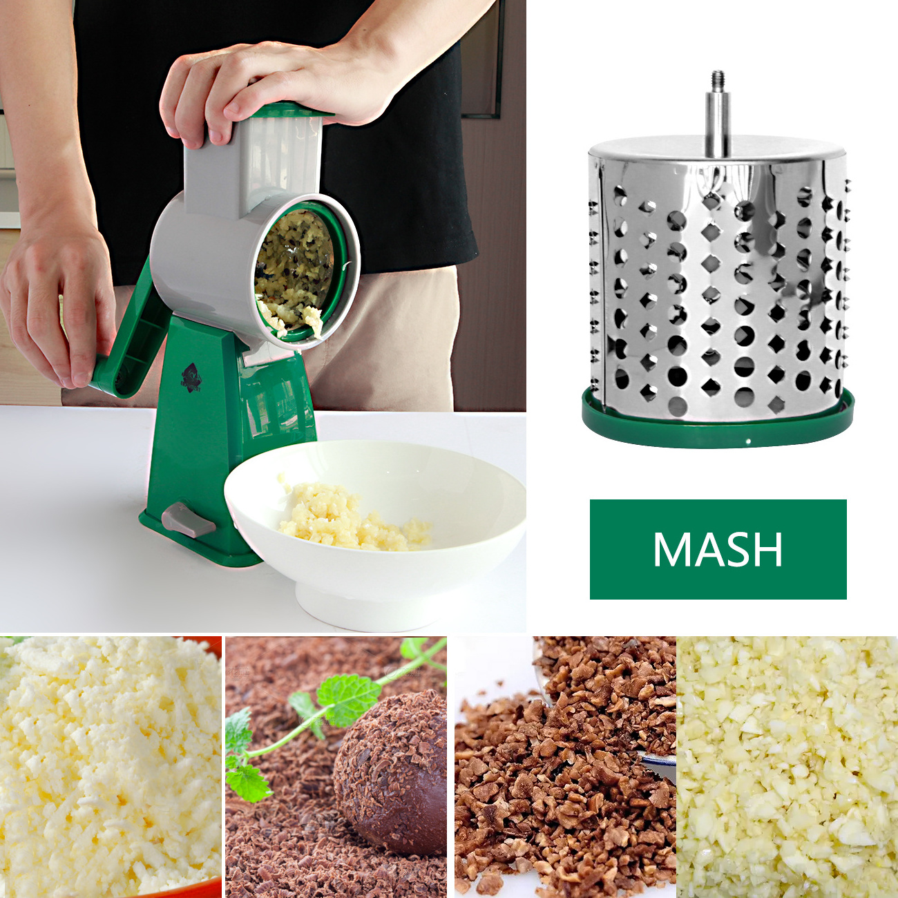 4 in 1 Multifunctional vegetable grater potato cutter carrot potato slicer salad cutter salad chopper