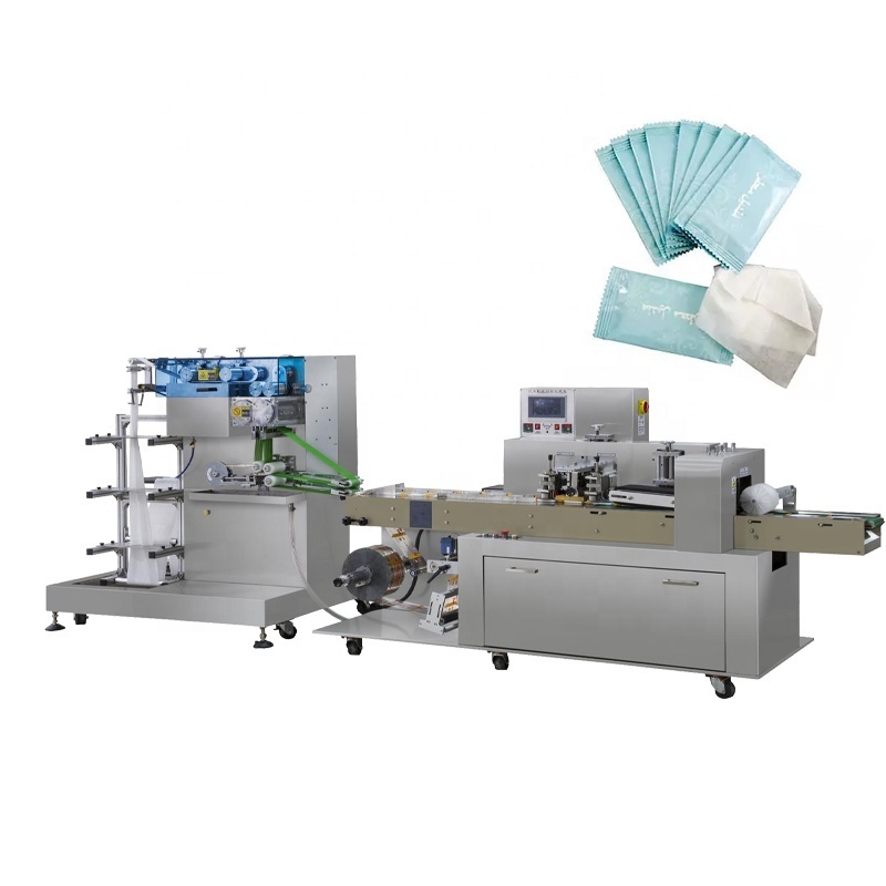 Full Auto 5-30 pcs/pack Wet Wipes Making Machine Tissue Wipe Machine