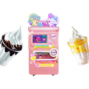 Adjustable Temperature Ice Cream Machine Frozen Yogurt Food Frozen Vending Ice Cream Machine