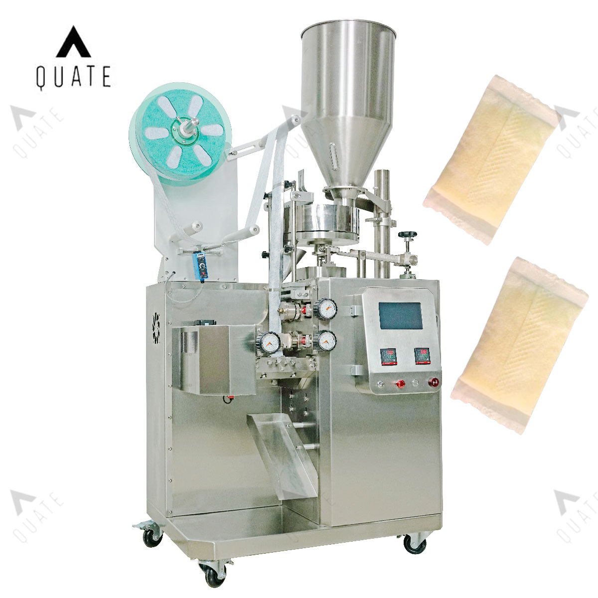 Automatic granule Weighing 10g 40g Fill Grain Powder Sugar tea Spice Granule Packing Machine