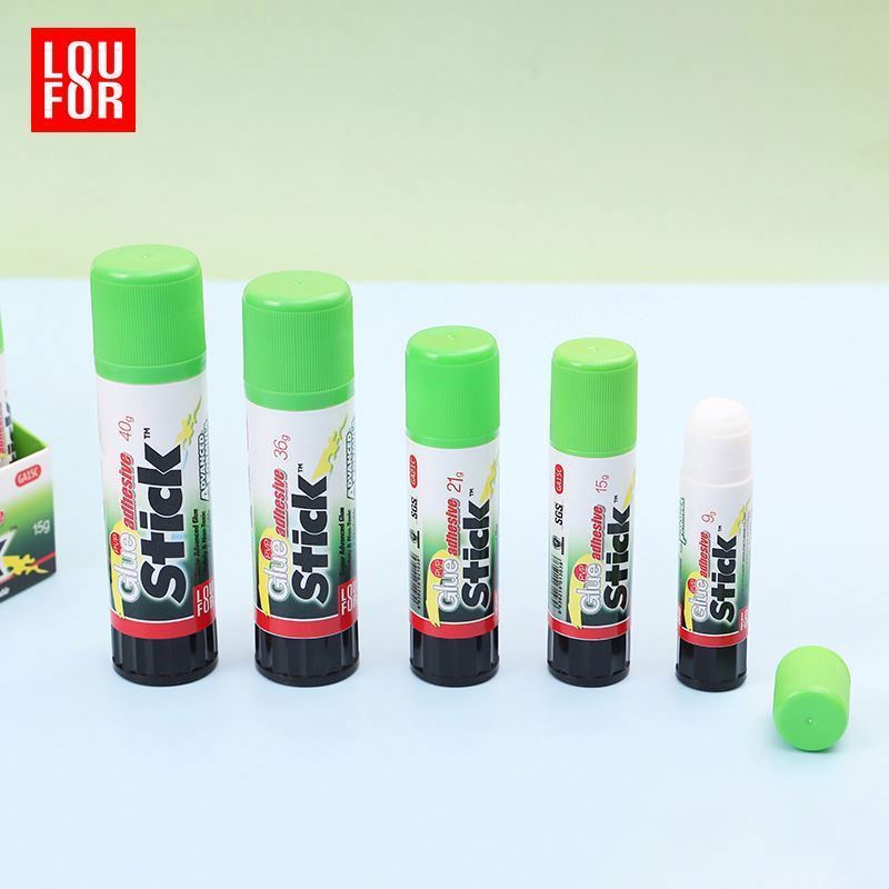 LOUFOR kids PVP Glue Sticks Factory glue sticks pvp square shape strong glue stick