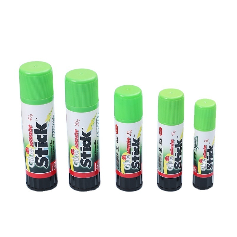 China stationery manufacturer supply the non toxic eco-friendly PVP new glue sticks for school