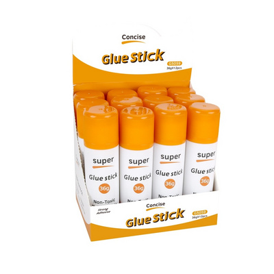 Magical School glue sticks Stationery 36g/12pcs Cheap and strong pvp glue stick