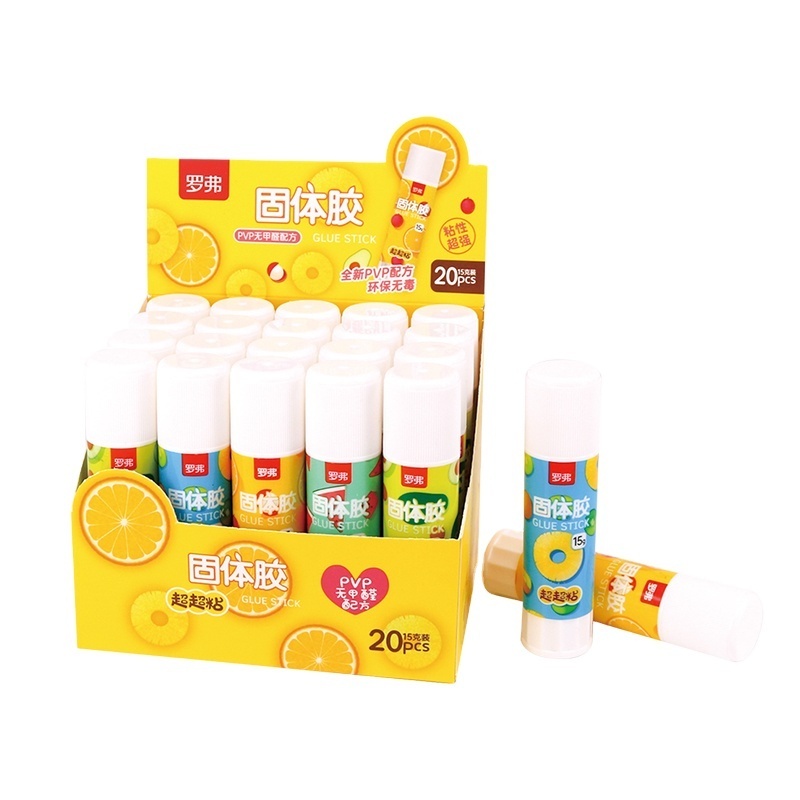 School Glue Sticks, 15g 20 Count All Purpose Glue Stick,Strong Hold, Easy Stick, Quick Drying, Non-Toxic, Supplies for Home