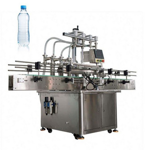 Factory price piston type pneumatic petrol filling equipment mineral oil water liquid filling machine for honey soap body butter