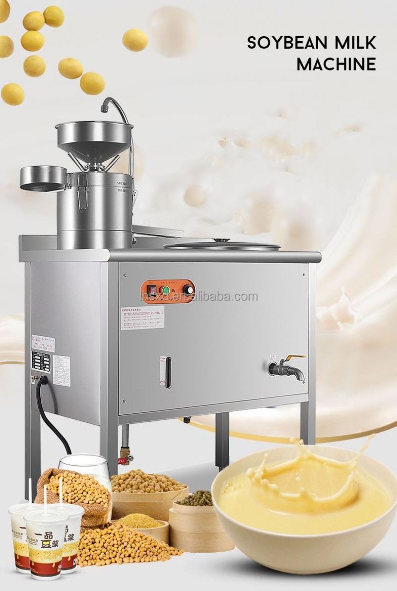 Commercial Soybean Press Milk Boiler Grinder Soymilk Grinding/soymilk machine/seyi press machine