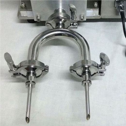 Factory direct supply ice cream piston filler mochi ice cream machine two filling with best prices