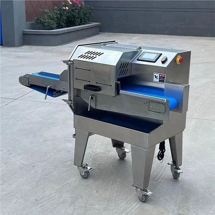 Good quality green onion slicer shredder full automatic meat slicer / meat slicing machine suppliers