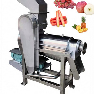 Stainless steel industrial fruit and vegetable apple watermelon pomegranate pear ginger onion screw squeeze crusher juicer